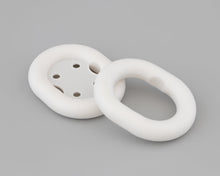 Afbeelding in Gallery-weergave laden, Witte Silicone Pessaria