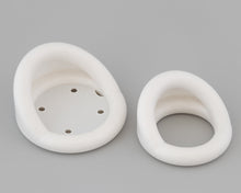 Afbeelding in Gallery-weergave laden, Witte Silicone Pessaria