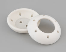 Afbeelding in Gallery-weergave laden, Witte Silicone Pessaria