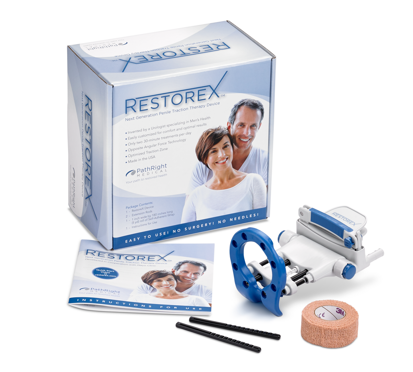 RestoreX®, penis tractie apparatuur