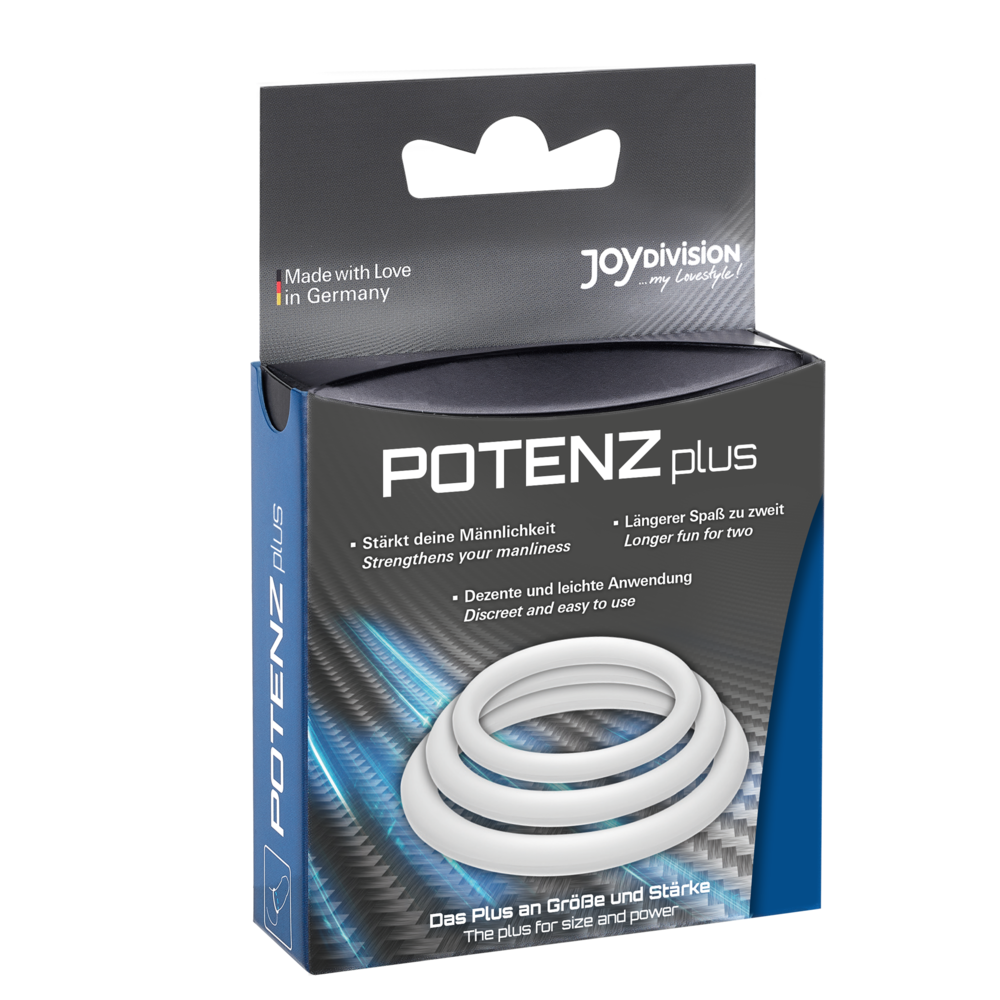 POTENZ Plus Penisringe 3er-Pack  FuturMedi